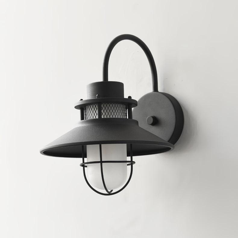 Felix Outdoor Wall Lamp Industrial Garden Light | Metal Glass Design | IP65 Waterproof | E26/E27 LED Edison Compatible