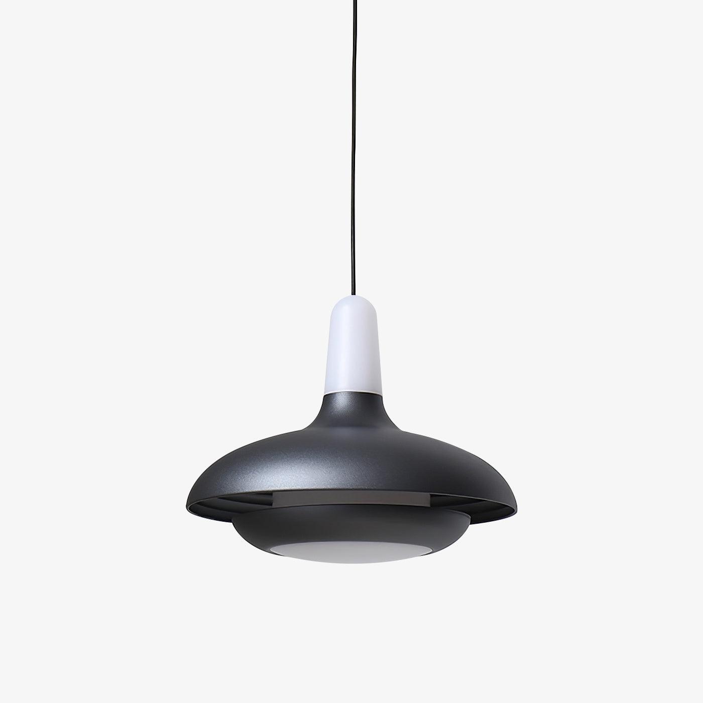 Fiji Pendant Lamp | Aluminum LED Pendant | Warm, Neutral & Cool Light | Modern Tropical Interior Lighting | 18x14cm
