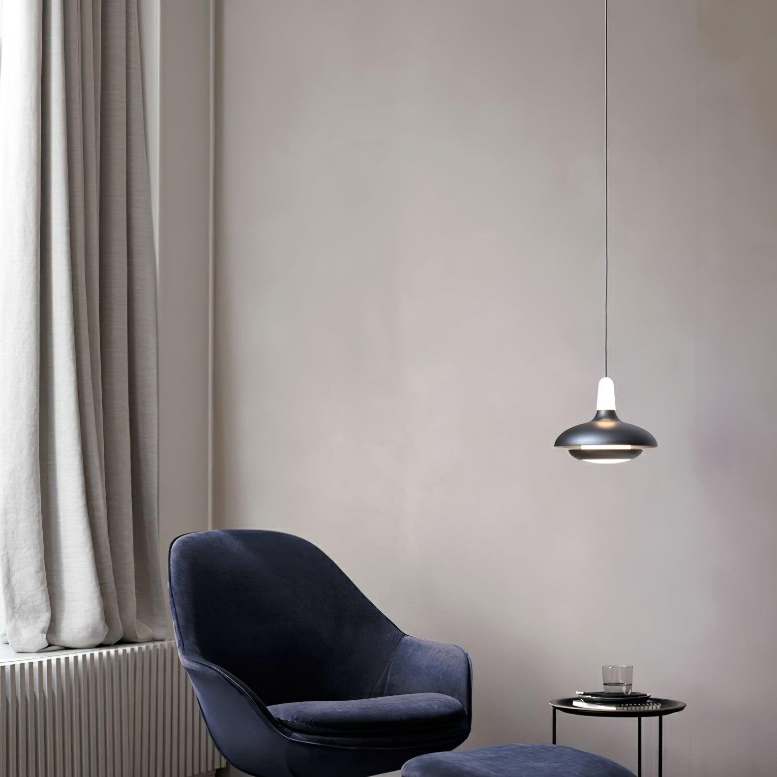 Fiji Pendant Lamp | Aluminum LED Pendant | Warm, Neutral & Cool Light | Modern Tropical Interior Lighting | 18x14cm