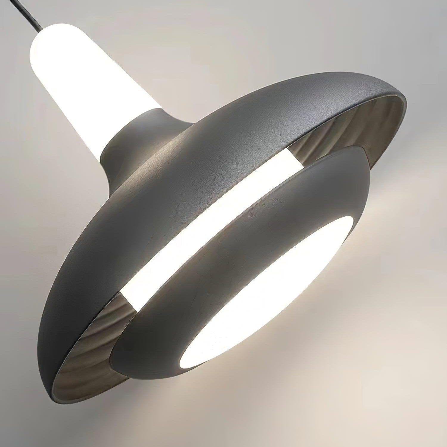 Fiji Pendant Lamp | Aluminum LED Pendant | Warm, Neutral & Cool Light | Modern Tropical Interior Lighting | 18x14cm