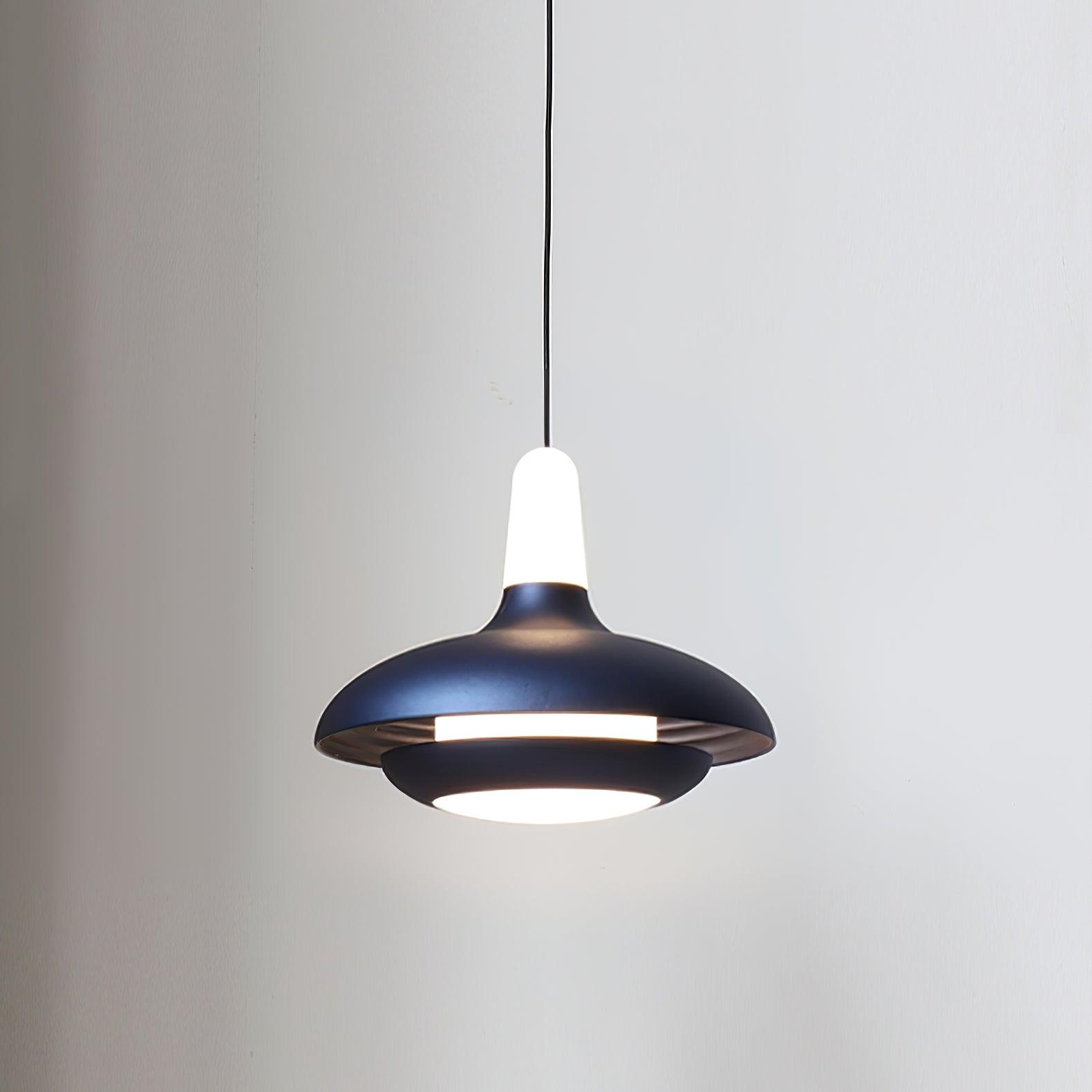 Fiji Pendant Lamp | Aluminum LED Pendant | Warm, Neutral & Cool Light | Modern Tropical Interior Lighting | 18x14cm