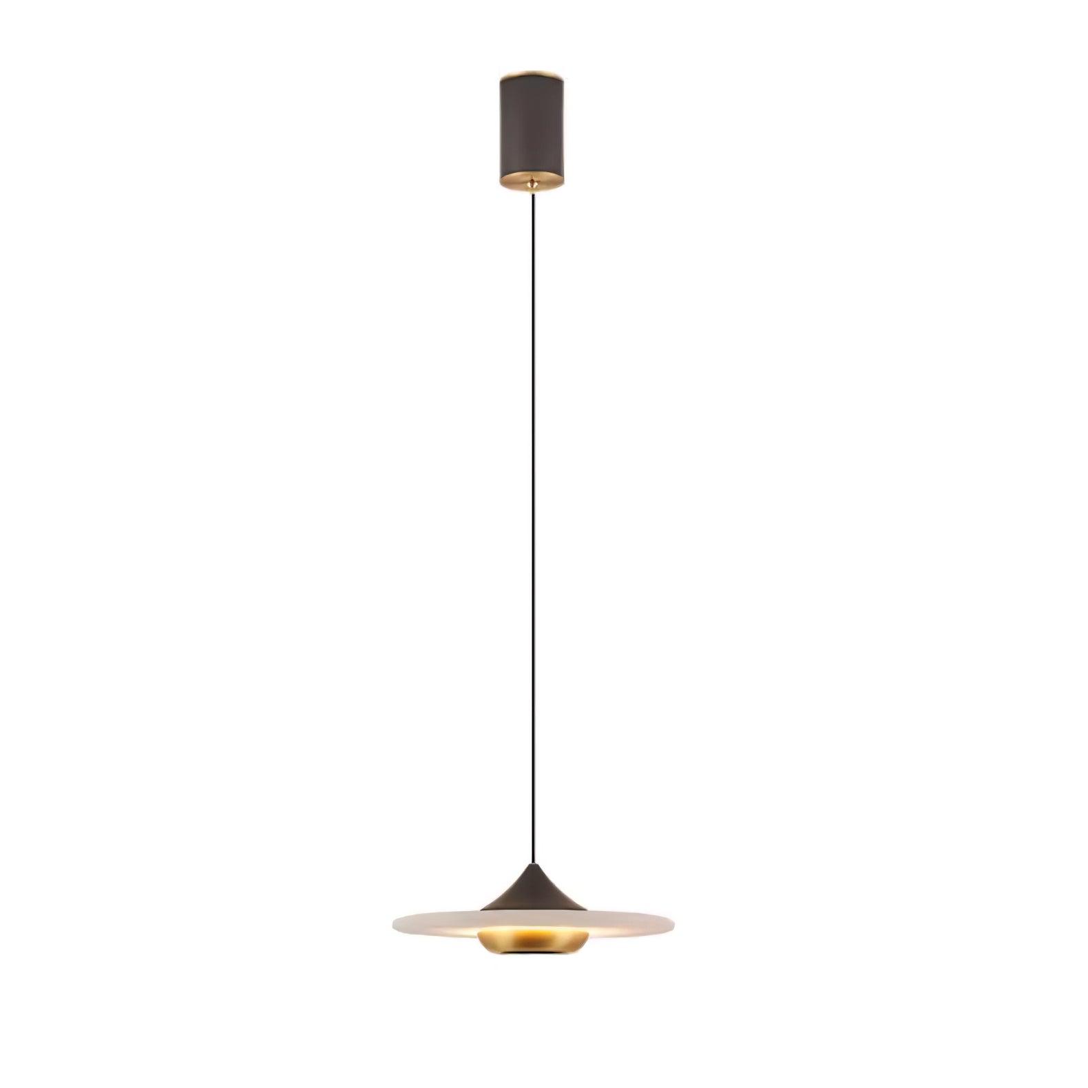 Marble Pendant Lamp Flying Saucer Design Modern LED Ceiling Light | Integrated LED | 3 Color Temperatures | Premium Indoor Lighting