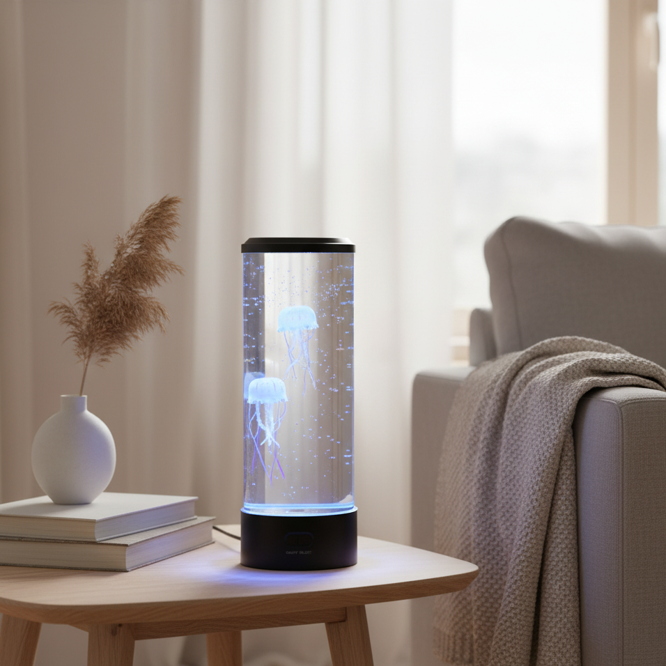 Lunir Mare | LED Table Lamp with Jellyfish Effect and Color Change