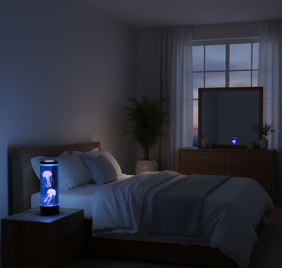 Lunir Mare | LED Table Lamp with Jellyfish Effect and Color Change