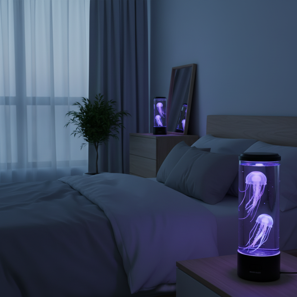Lunir Mare | LED Table Lamp with Jellyfish Effect and Color Change