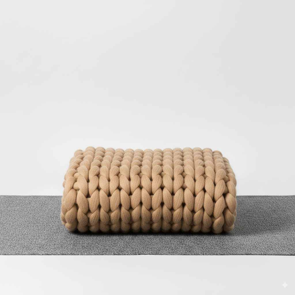 NordWeave | Elegant XXL Knit Blanket Made of Soft Yarn for Living & Bedrooms