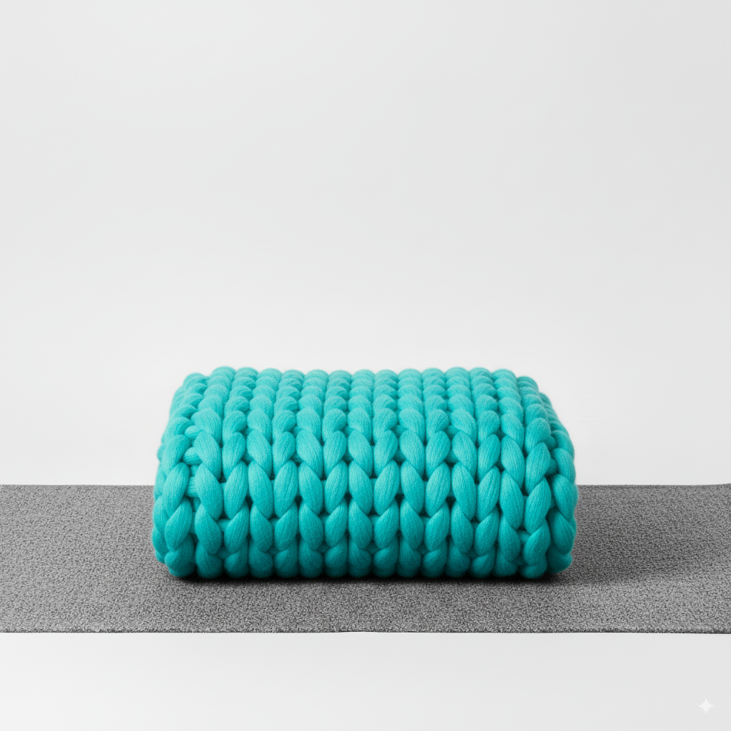 NordWeave | Elegant XXL Knit Blanket Made of Soft Yarn for Living & Bedrooms