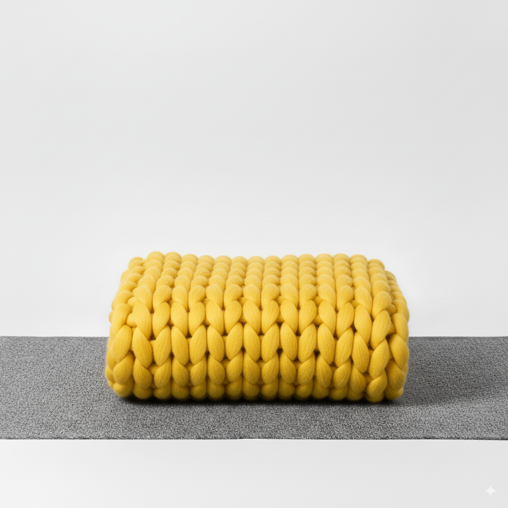 NordWeave | Elegant XXL Knit Blanket Made of Soft Yarn for Living & Bedrooms