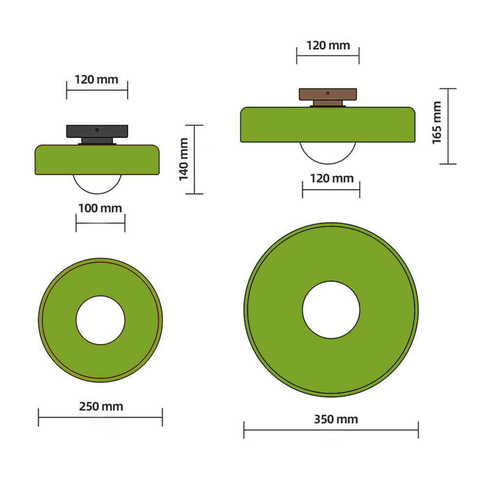 Modern Round Ceiling Lamp