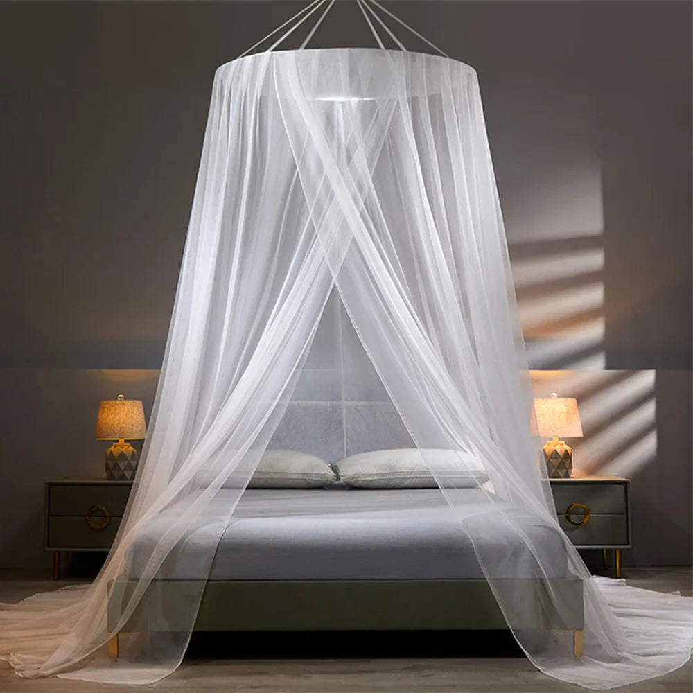 NoctaNest Air | Foldable Mosquito Net for Double Bed & Outdoor Use