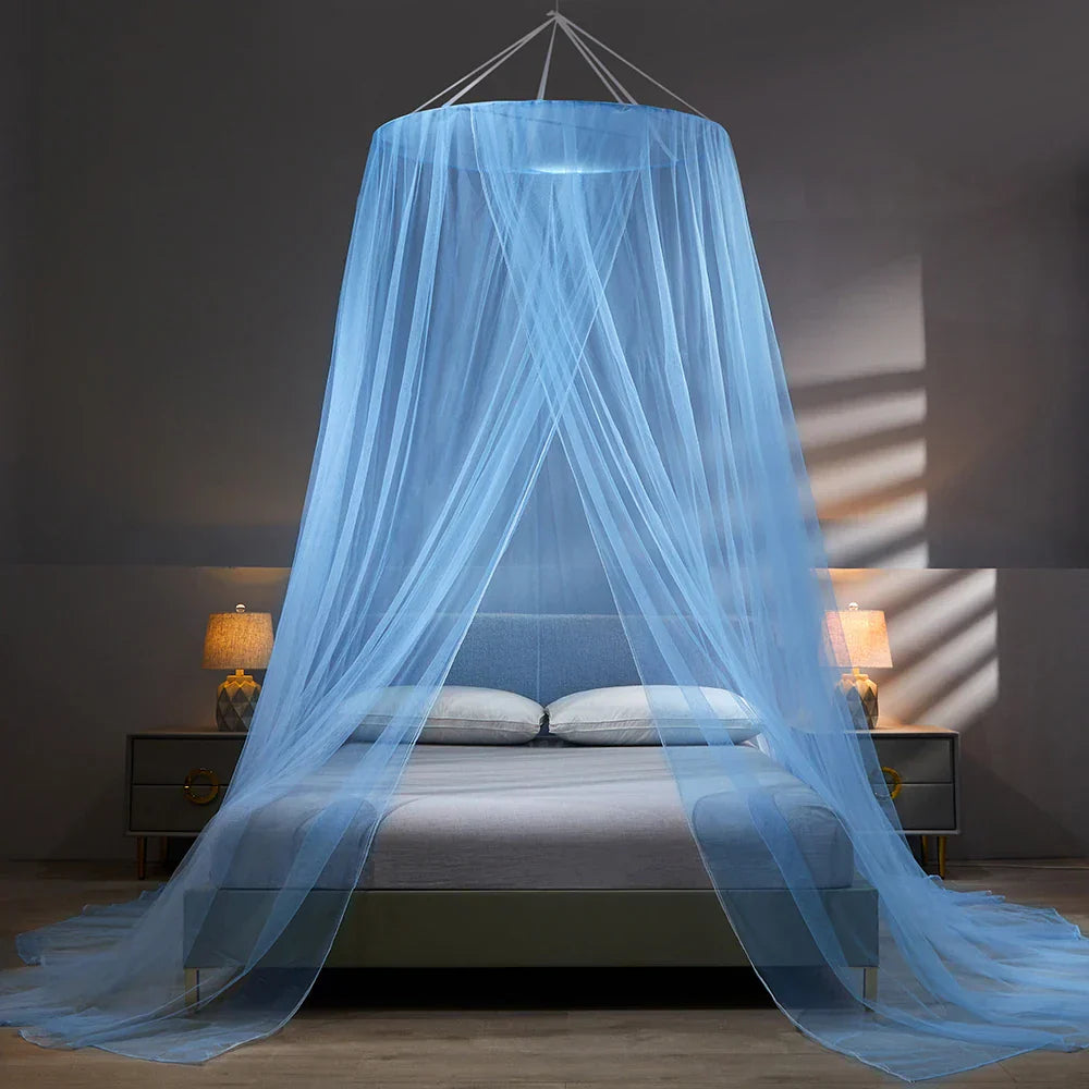 NoctaNest Air | Foldable Mosquito Net for Double Bed & Outdoor Use