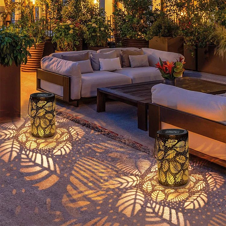 Glowing Leaf Lantern (2 pack)