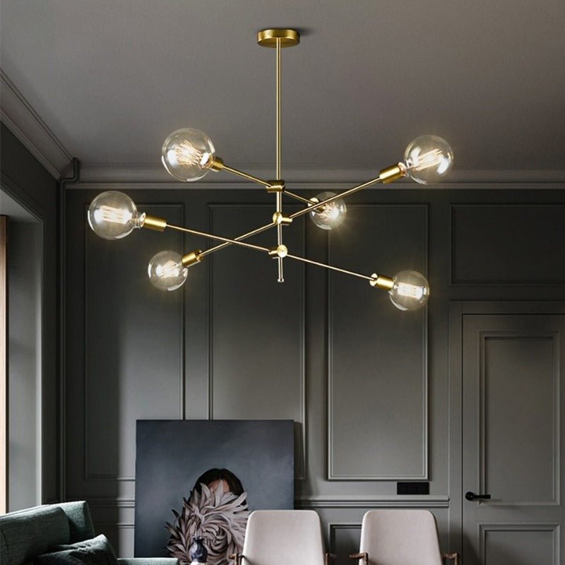 Lucca Sputnik Chandelier from the Mid-Century