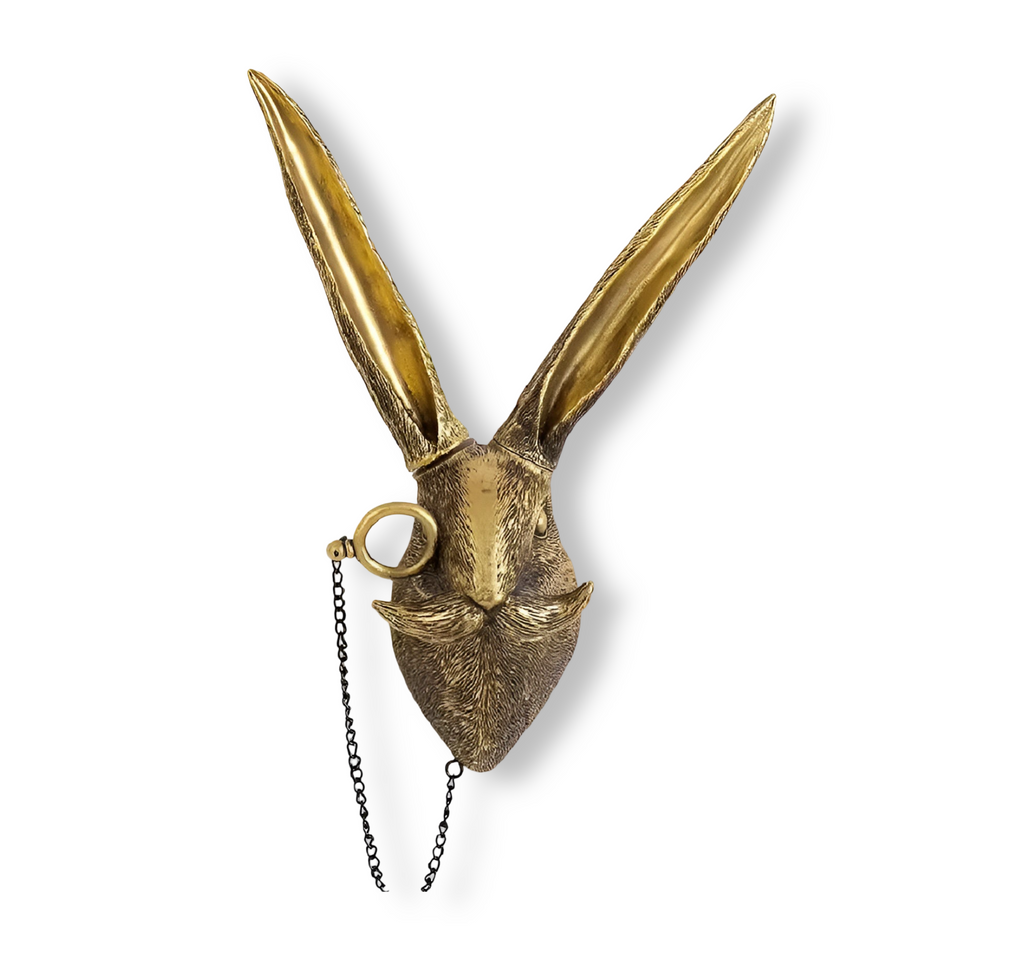 Golden Head | Multifunctional Wall Hook – Decorative Wall Storage