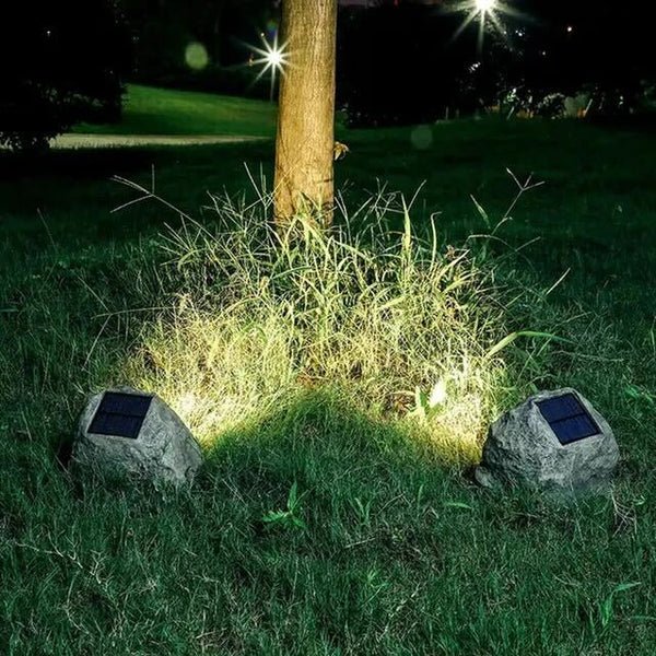 RockyLight | Solar-powered lamps in the shape of a stone