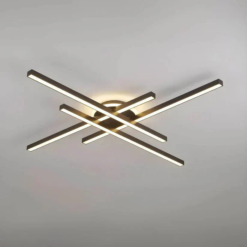 BOND Modern LED Ceiling Lamp | Aluminum & Acrylic | Dimmable Option | Contemporary Lighting for Home & Office