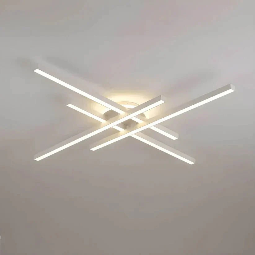 BOND Modern LED Ceiling Lamp | Aluminum & Acrylic | Dimmable Option | Contemporary Lighting for Home & Office