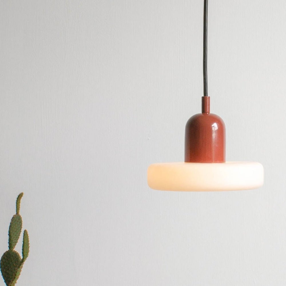 Morandi Pendant Lamp Scandinavian Minimalist Hanging Light | Metal Glass Design | Adjustable Height | G4 Fixture Indoor Lighting