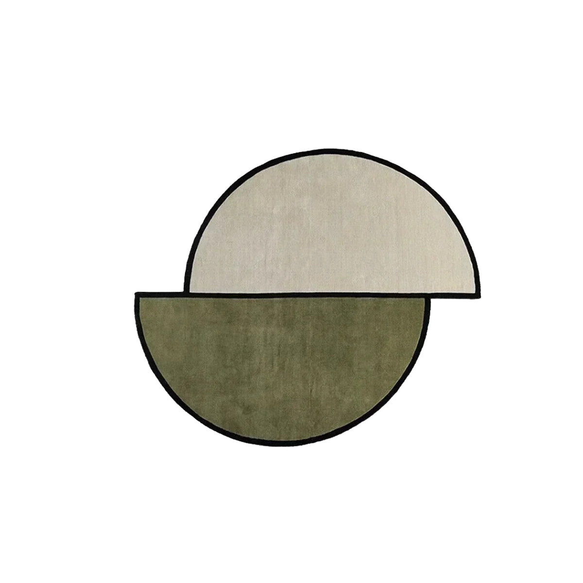 Arketa Halo | Washable Half-Circle Rug