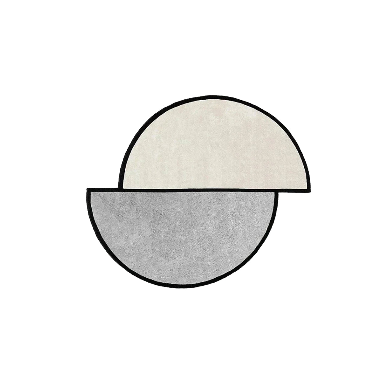 Arketa Halo | Washable Half-Circle Rug