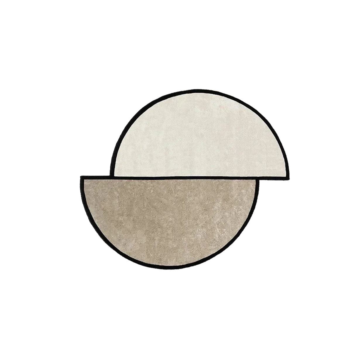 Arketa Halo | Washable Half-Circle Rug