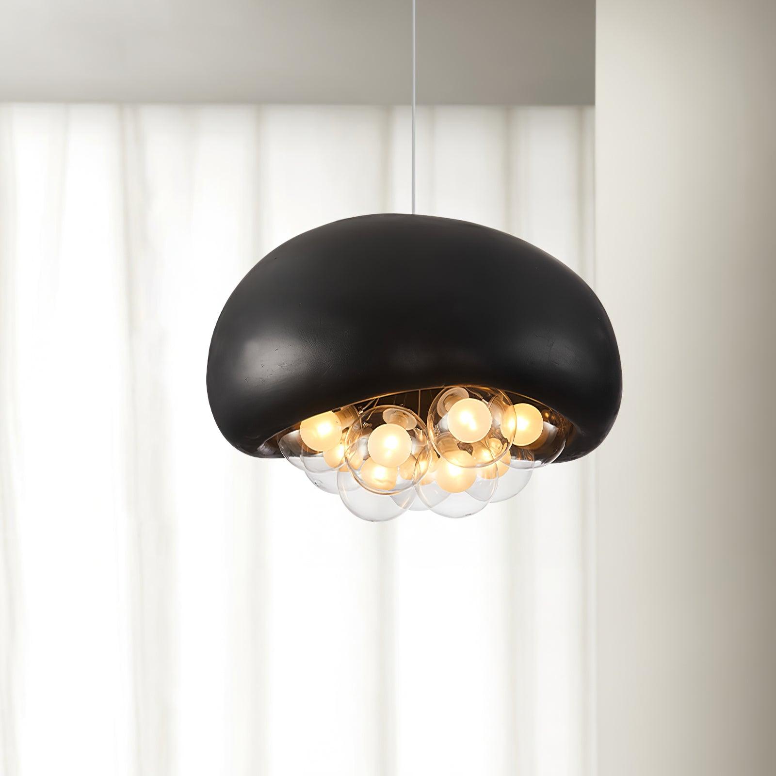Bubble Pendant Lamp Cluster | Modern Sculptural Hanging Light | G9 Glass Spheres | Adjustable Suspension | Statement Ceiling Lighting