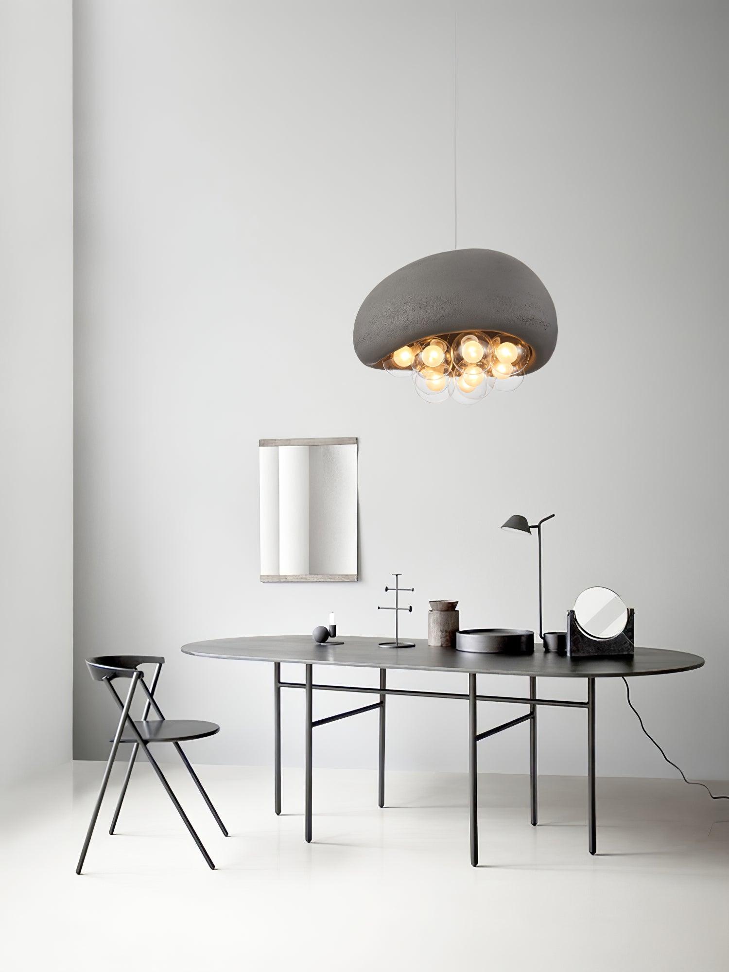 Bubble Pendant Lamp Cluster | Modern Sculptural Hanging Light | G9 Glass Spheres | Adjustable Suspension | Statement Ceiling Lighting