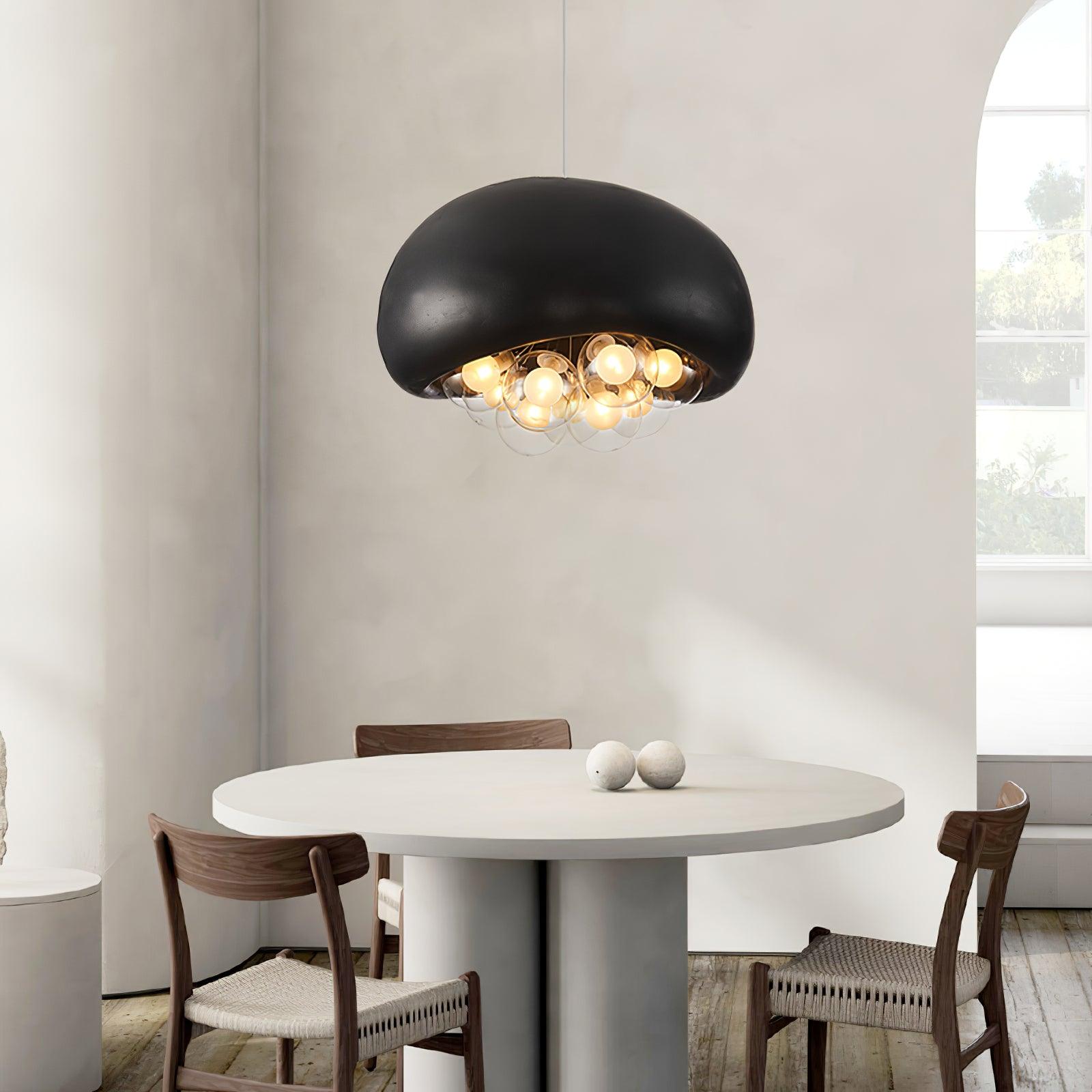 Bubble Pendant Lamp Cluster | Modern Sculptural Hanging Light | G9 Glass Spheres | Adjustable Suspension | Statement Ceiling Lighting