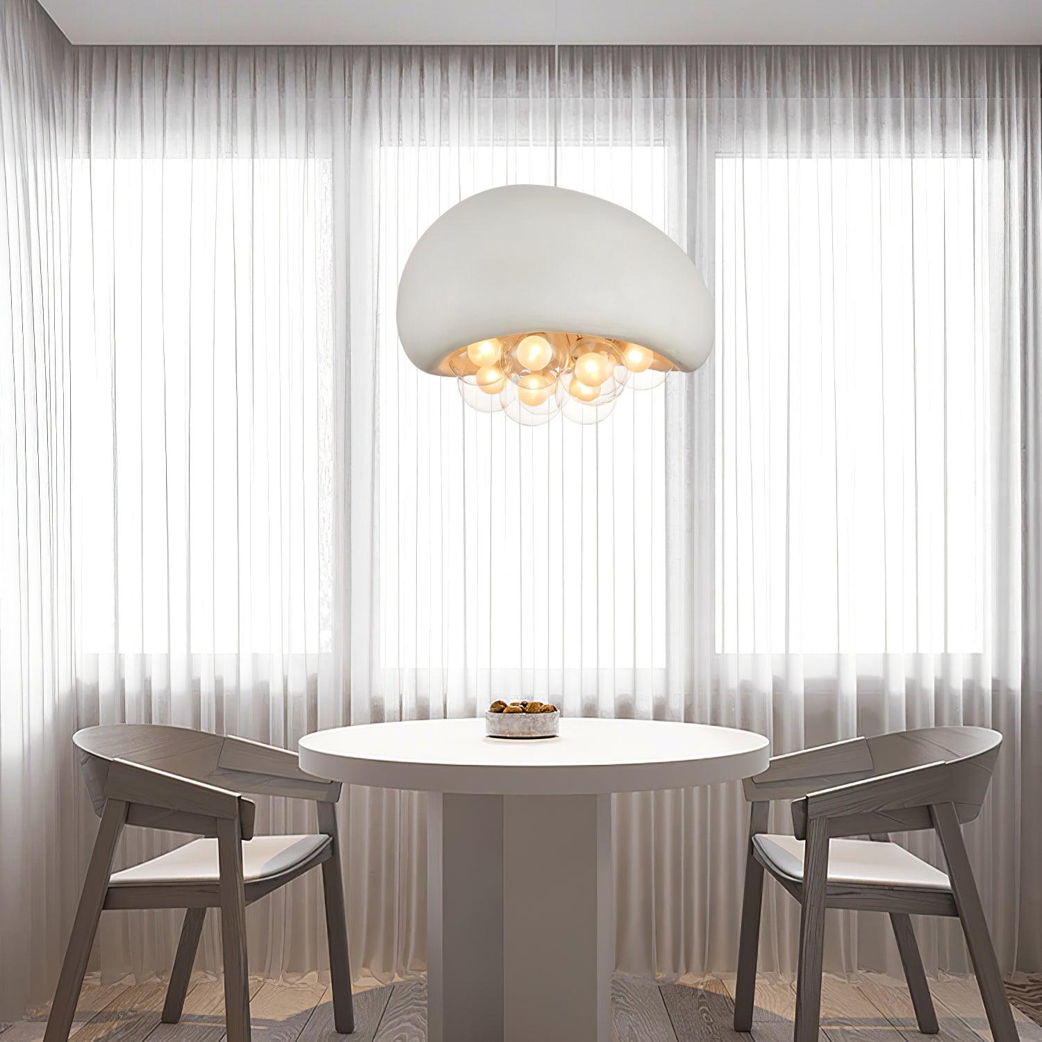 Bubble Pendant Lamp Cluster | Modern Sculptural Hanging Light | G9 Glass Spheres | Adjustable Suspension | Statement Ceiling Lighting