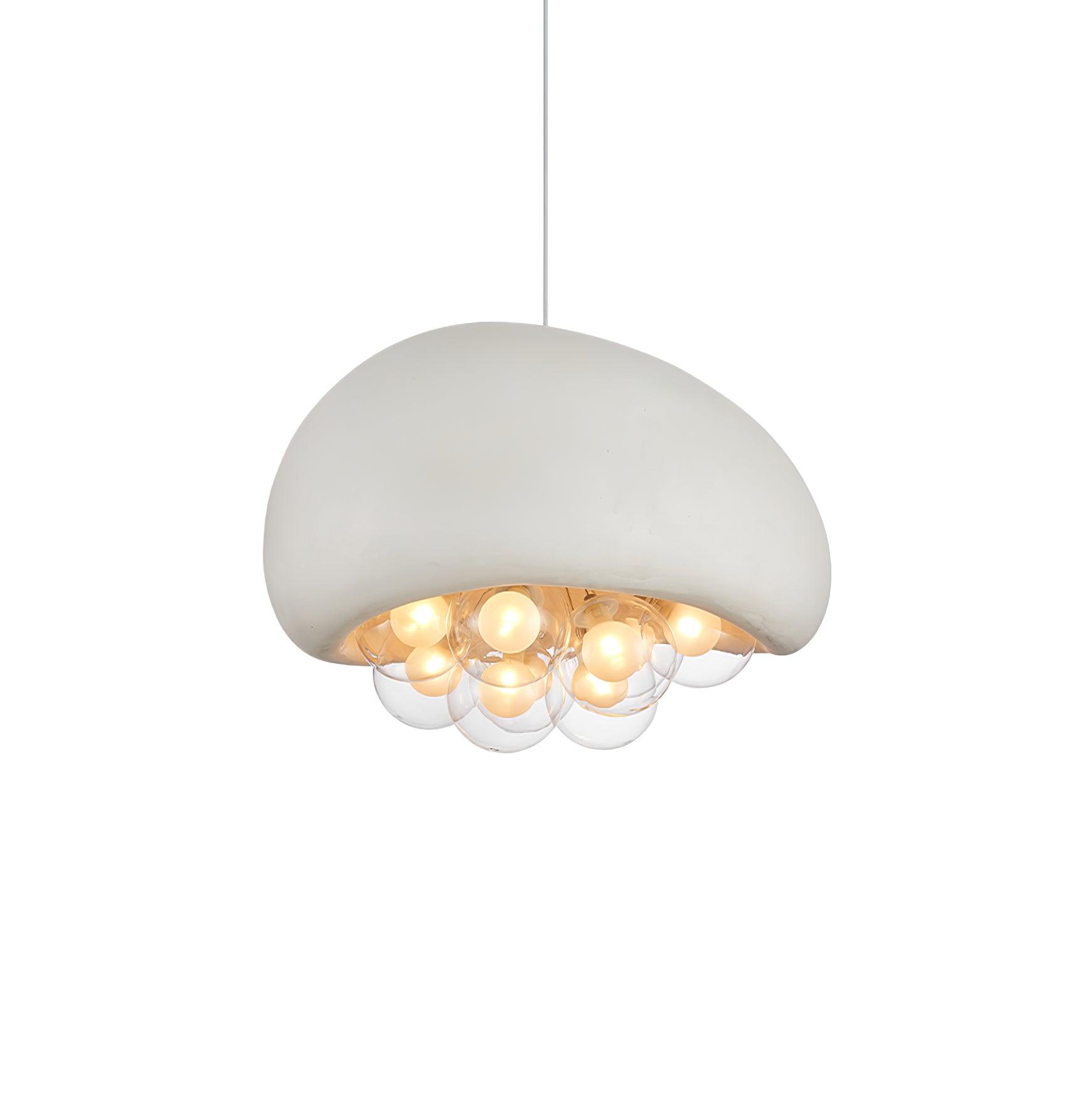 Bubble Pendant Lamp Cluster | Modern Sculptural Hanging Light | G9 Glass Spheres | Adjustable Suspension | Statement Ceiling Lighting