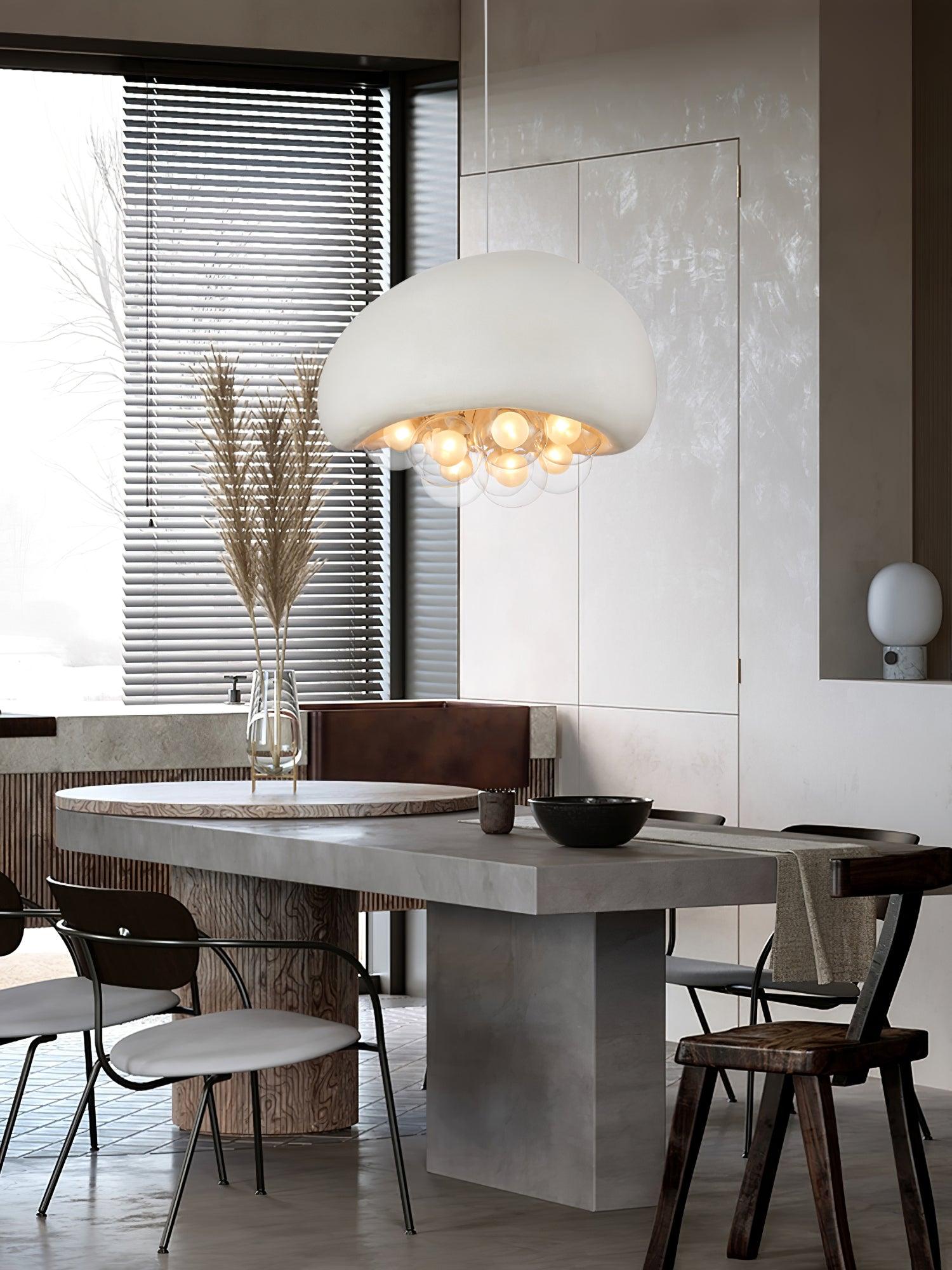 Bubble Pendant Lamp Cluster | Modern Sculptural Hanging Light | G9 Glass Spheres | Adjustable Suspension | Statement Ceiling Lighting