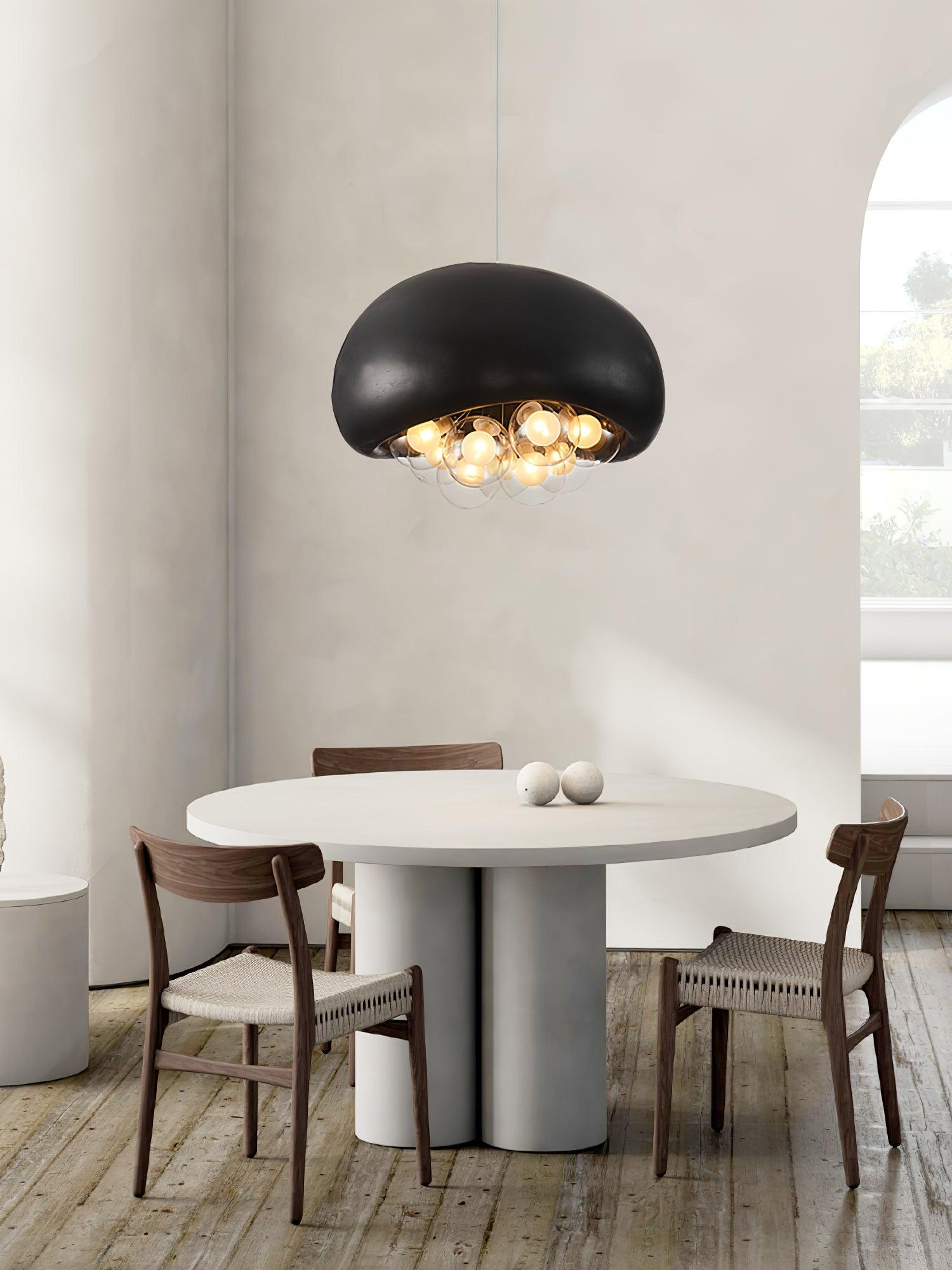 Bubble Pendant Lamp Cluster | Modern Sculptural Hanging Light | G9 Glass Spheres | Adjustable Suspension | Statement Ceiling Lighting
