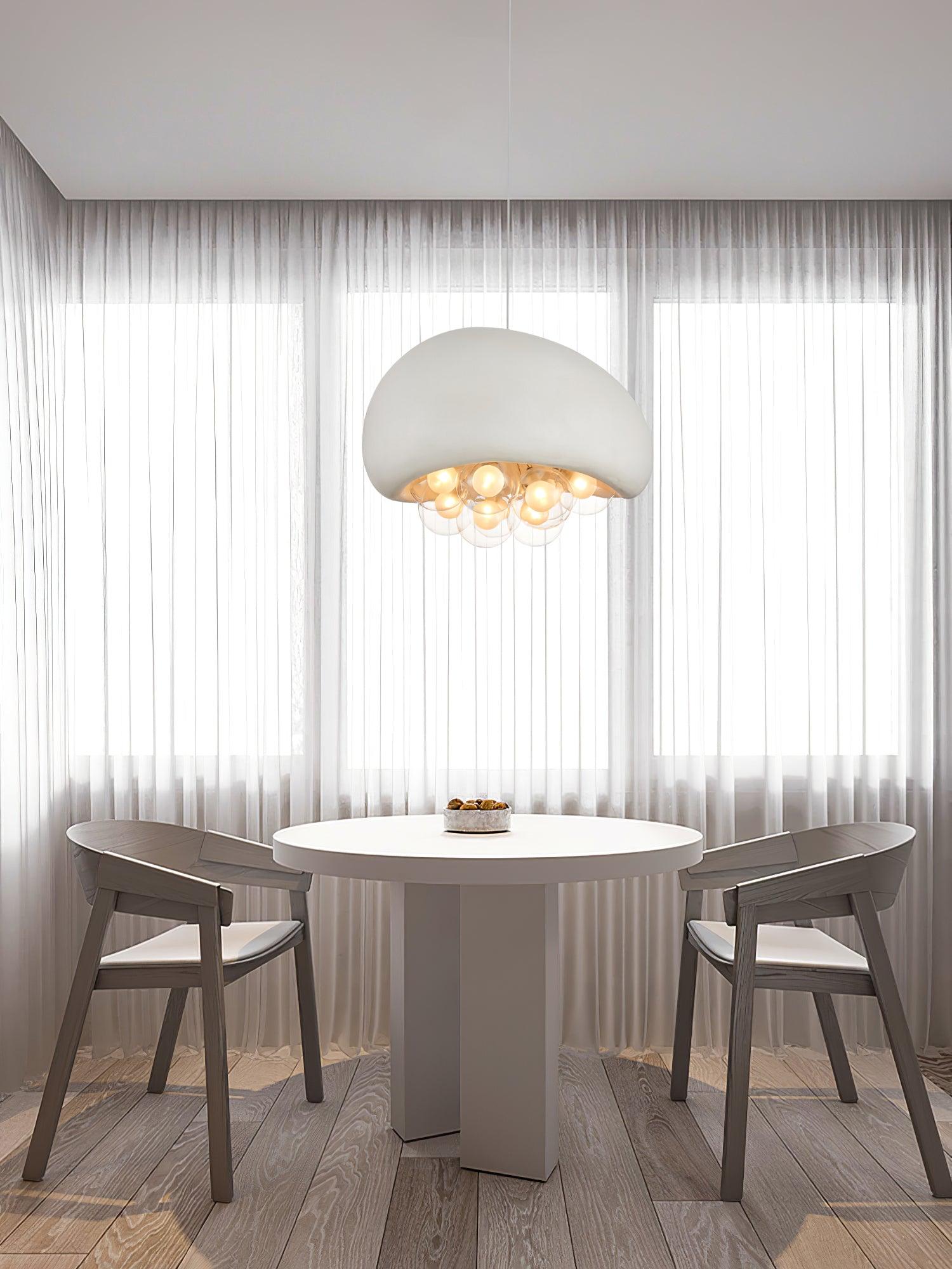 Bubble Pendant Lamp Cluster | Modern Sculptural Hanging Light | G9 Glass Spheres | Adjustable Suspension | Statement Ceiling Lighting
