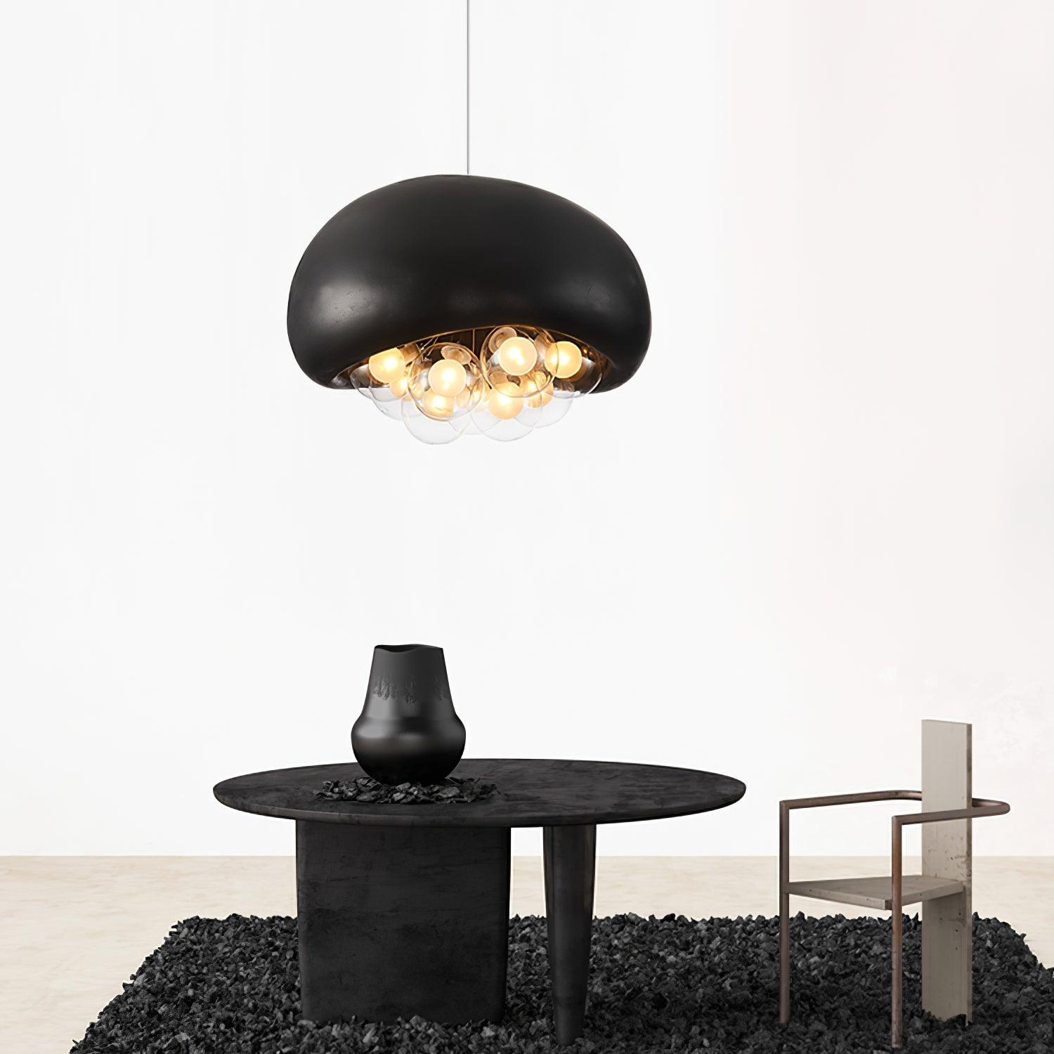 Bubble Pendant Lamp Cluster | Modern Sculptural Hanging Light | G9 Glass Spheres | Adjustable Suspension | Statement Ceiling Lighting