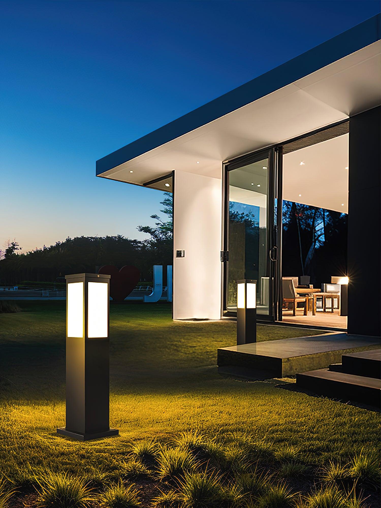Outdoor LED Wall Lamp | Kuzco Cylinder Wall Light | IP65 Waterproof Aluminum Fixture | Modern Architectural Exterior Lighting