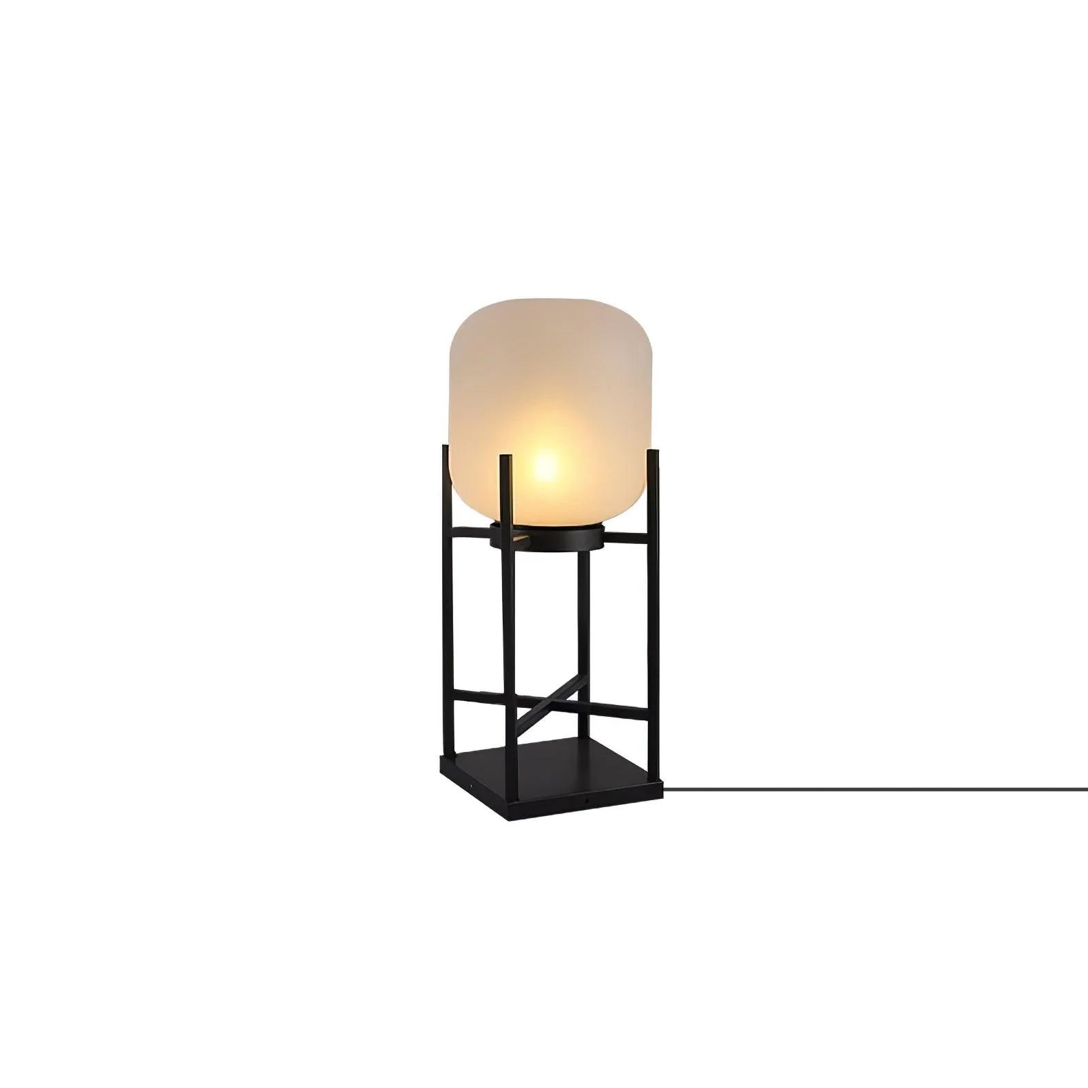 Solar Outdoor Floor Lamp Lantern | Stainless Steel Garden Light | IP65 Waterproof LED | Automatic Dusk-to-Dawn Lighting
