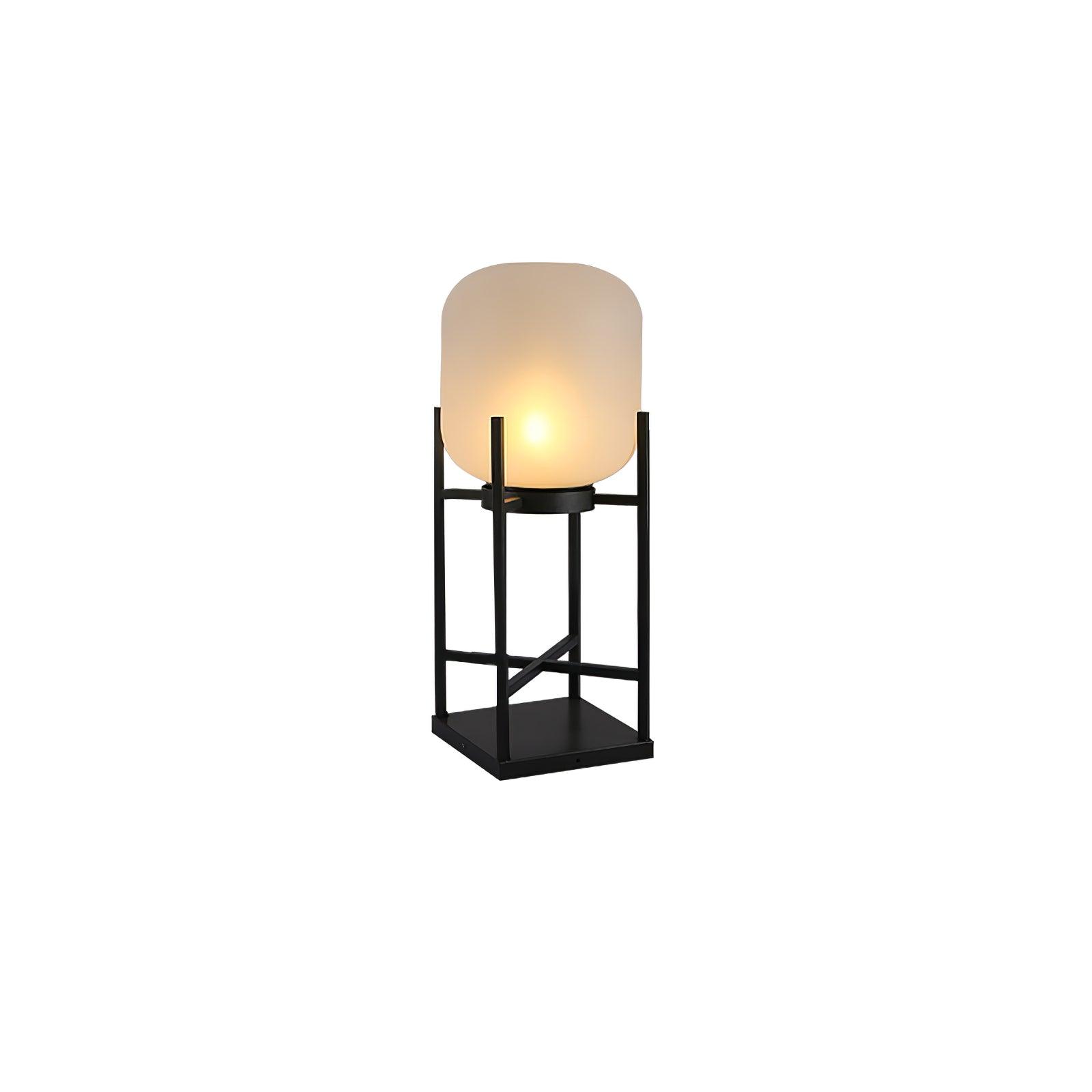 Solar Outdoor Floor Lamp LED Garden Lighting | Stainless Steel & Glass | IP65 Waterproof | 3000K–6000K Patio & Pathway Lamp