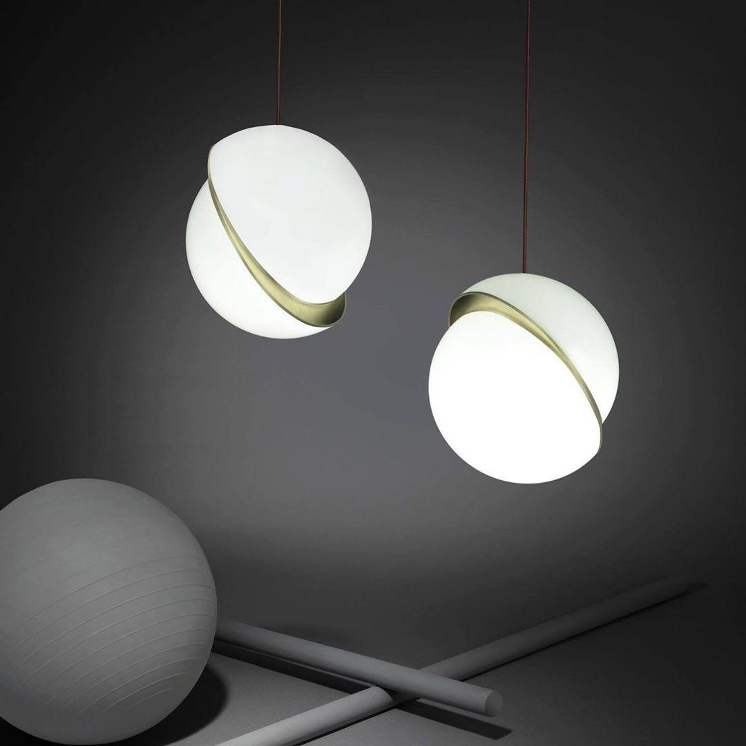Crescent Moon Pendant Lamp