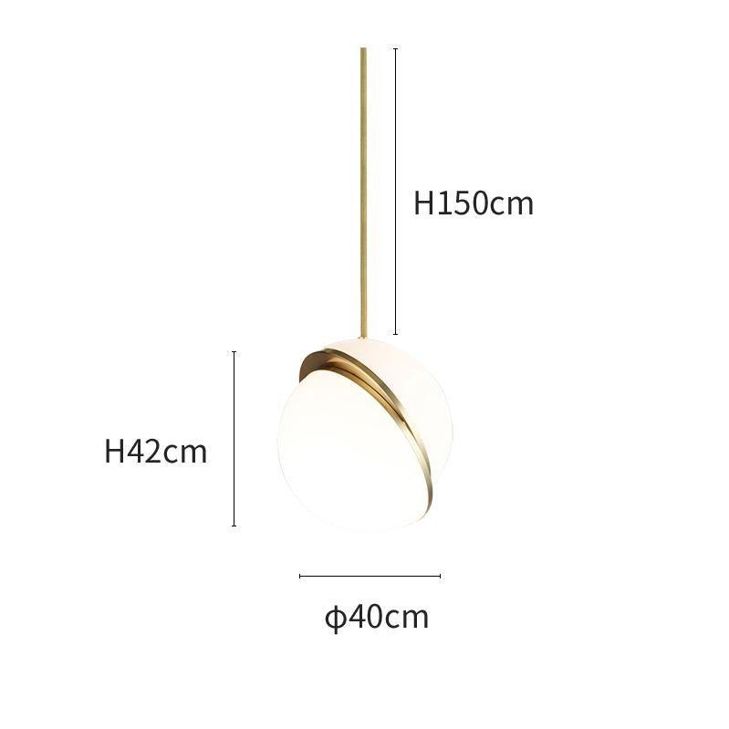 Crescent Moon Pendant Lamp
