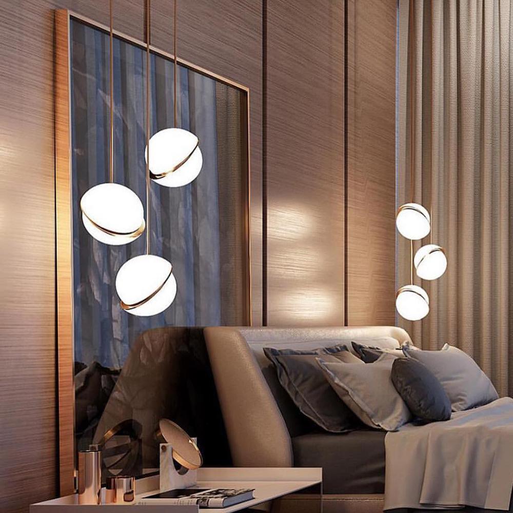 Crescent Moon Pendant Lamp