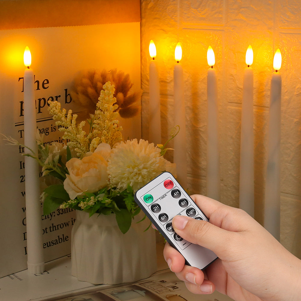 LumiCandle Set | Flameless LED Pillar Candles for a Decorative Ambiance