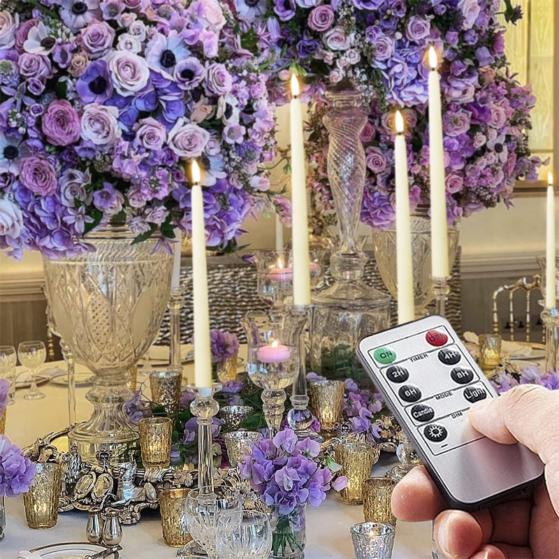 LumiCandle Set | Flameless LED Pillar Candles for a Decorative Ambiance