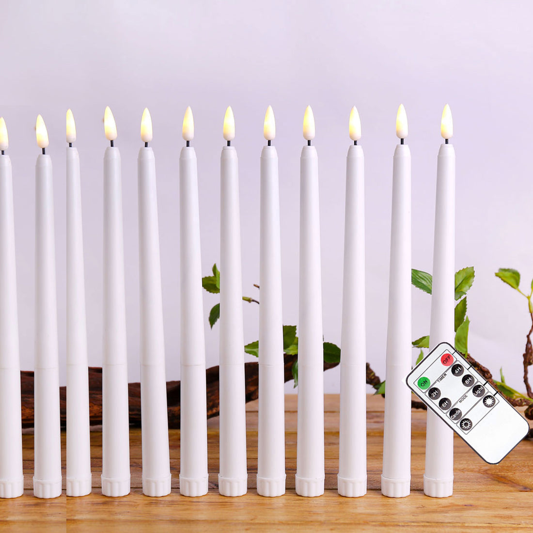 LumiCandle Set | Flameless LED Pillar Candles for Decorative Ambiance