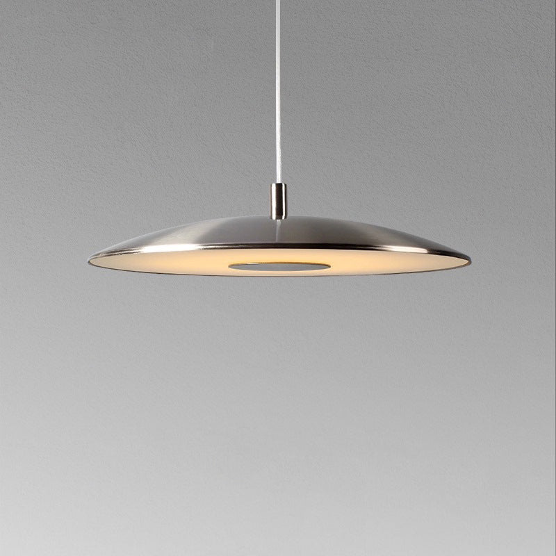Nickel Iron LED Pendant Lamp | Modern Nordic Hanging Light | 42W LED Included | Indoor Ceiling Lighting | Living Room & Dining Area