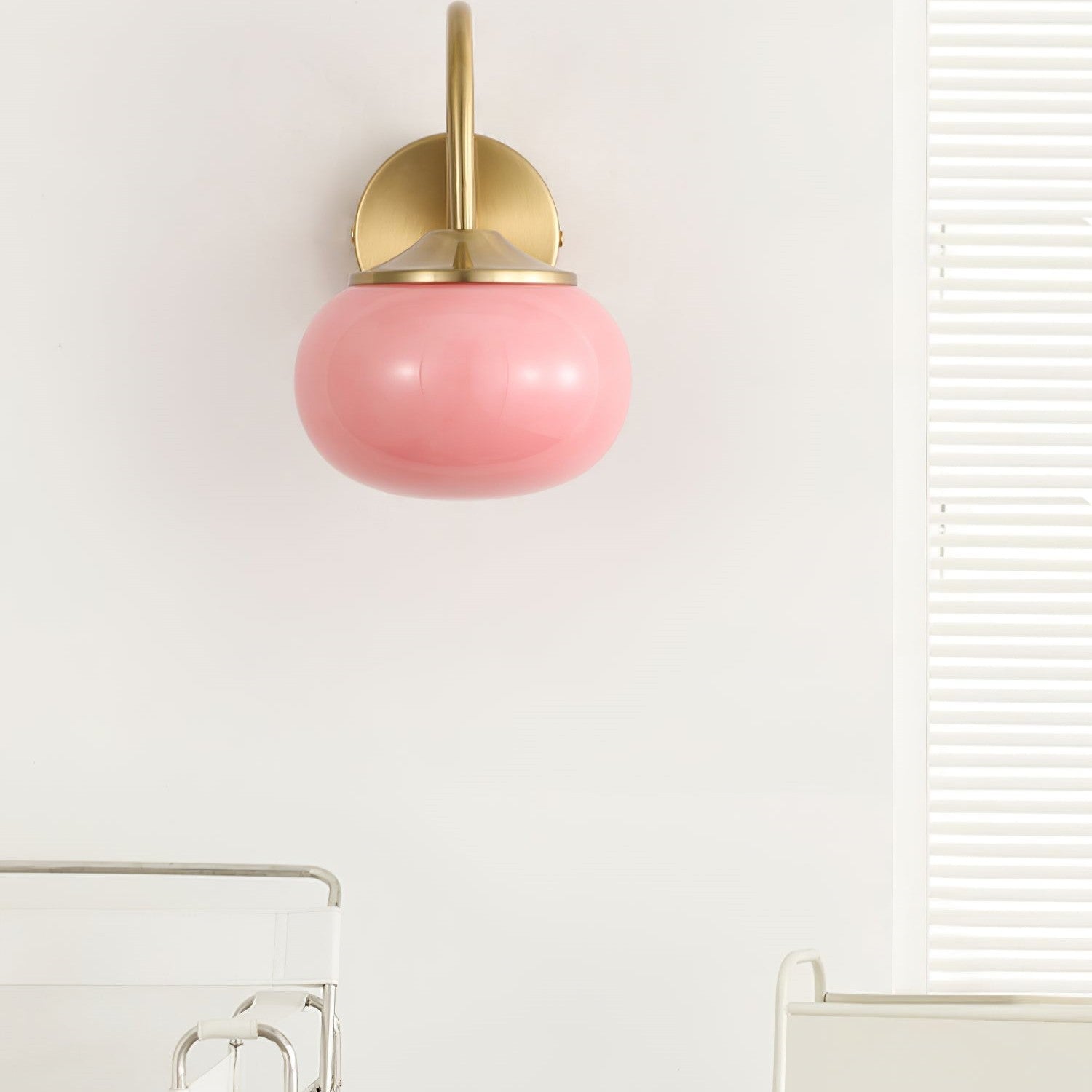Marshmallow Wall Lamp Scandinavian Style | Soft Glow Wall Light | White Iron Fixture | E27 Indoor Lighting | Bedroom Living Room