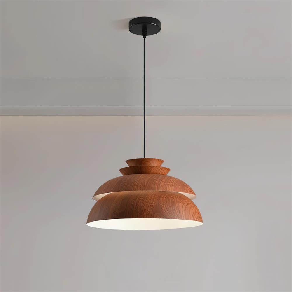 Midori Pendant Lamp Modern Natural Design | Aluminum Hanging Light | E26 E27 Socket 40W | Decorative Ceiling Lamp