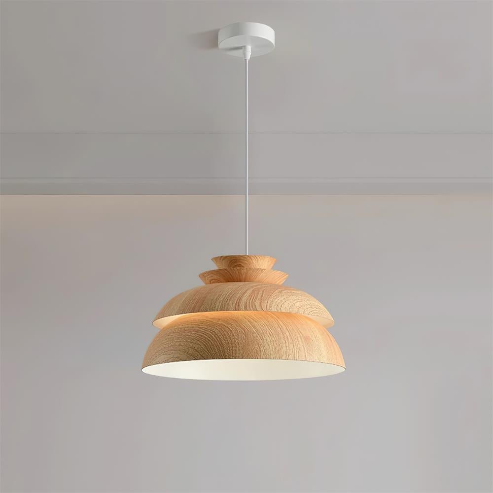 Midori Pendant Lamp Modern Natural Design | Aluminum Hanging Light | E26 E27 Socket 40W | Decorative Ceiling Lamp