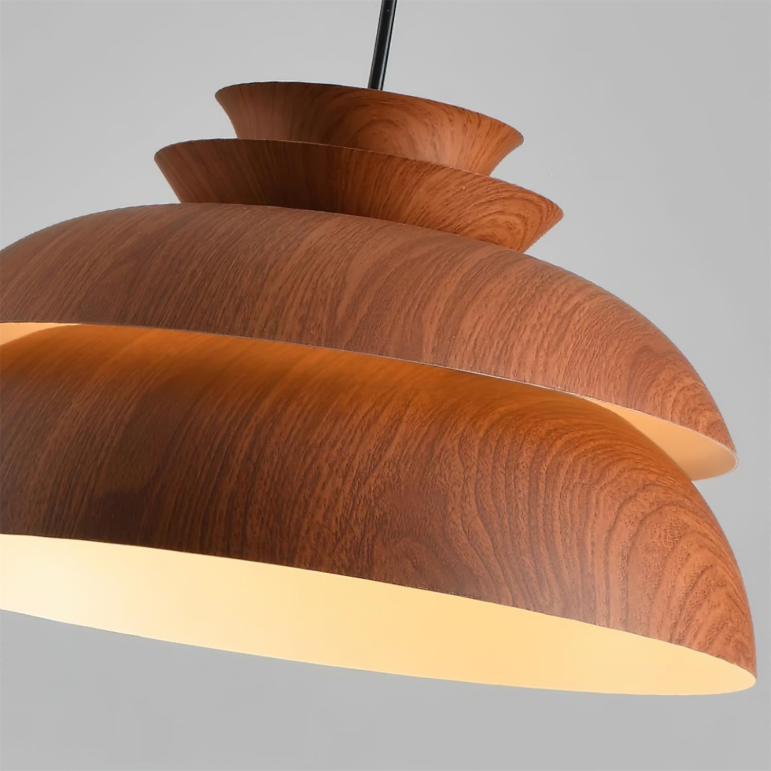 Midori Pendant Lamp Modern Natural Design | Aluminum Hanging Light | E26 E27 Socket 40W | Decorative Ceiling Lamp
