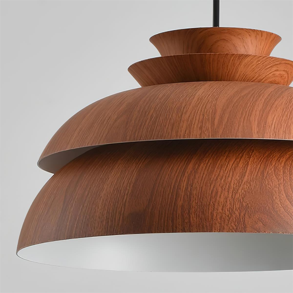 Midori Pendant Lamp Modern Natural Design | Aluminum Hanging Light | E26 E27 Socket 40W | Decorative Ceiling Lamp