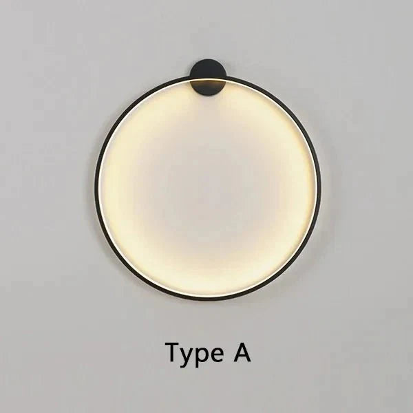LumiRing - Minimalistic Round Wall Lamp